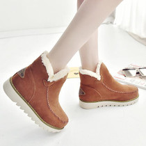 Casual Non-Slip Warm Fur Women Snow Boots