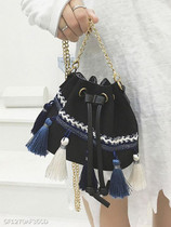 Plain Tassel Crossbody Bags For Women