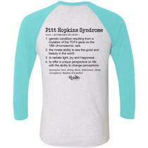 Pitt Hopkins Definition of a Hero Unisex Raglan Tee