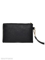 Black Stylish Simple Long Zipper Wallet