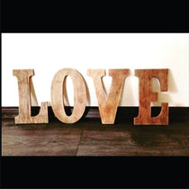Sign Love 24 inch wood