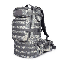Hot Outdoor Backpack 50l Camping Hiking Backpack Tactical Bag Man Tactical Military Bag Camouflage Backpack Man Trekking