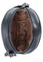 Tassel Crossbody Round Bag Black