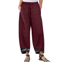 Women Loose Hippy Trousers Baggy Boho Aladdin Pants