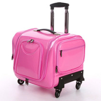 Letrend Crocodile Rolling Luggage Spinner Women Cosmetic Case Multi-function Trolley Carry On Suitcases Wheel Cabin Travel Bag