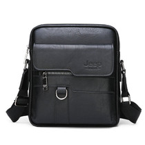 Luxury Brand Men Messenger Bags Crossbody Business Casual Handbag Male Spliter Leather Shoulder Bag Large Capacity