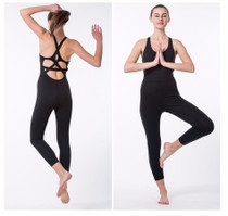 Black Yoga Jumpsuit