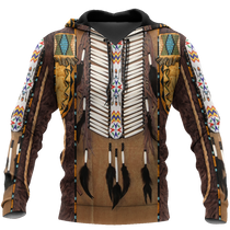 Cosplay Custume Native American Full Printed 3D Hoodie