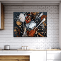 Spices And Life Kitchen Poster
