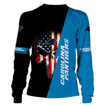 Carolina Panthers 3D Skull Pullover