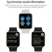 Bluetooth Smart Watch Series 4 SmartWatch Case for Apple iOS iPhone Xiaomi Android Smart Phone samsung Apple Watch (Red Button)