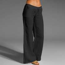 S-5XL Celmia 2020 Fashion Women Wide Leg Pants Plus Size Elastic Waist Solid Long Trousers Casual Loose Party Pantalon Palazzo