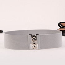 Fashion Stretch Wide Belt Women Designer Cinch Belt For Dress Female Luxury White Waistband Elastic Red Waist Cummerbund 19