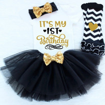 It's My 1st 2nd Birthday Dress Baby Girl Dresses for Girls Party Infant Clothing Toddler Winter Baby Clothes Tutu Cake Outfits