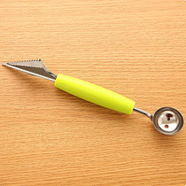 Fruit Scooper with Carving Knife