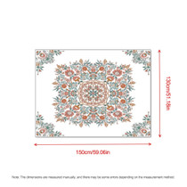 5 Sizes Wall Tapestry Mandala Indian Bohemian Decor Floral  Wall Hanging Tapestry Wall Cloth Fabric Mandala Boho Wall Carpe