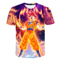 Dragon Ball Z Goku Super Saiyan Red T-Shirt