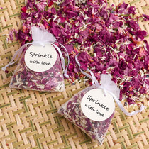 Natural Wedding Confetti Dried Flower Petals Wedding Biodegradable Rose Petals (10 bags)