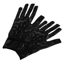 1 Pair Women Elegant Lace Gloves Floral Evening Party Driving Sunscreen Gloves
