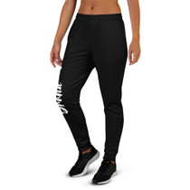 Thowed Bunny Brand Pocket Logo (Black) Women's Joggers
