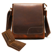 men's bags leather men's shoulder bags sets for men leather vintage male messenger crossbody bag business handbag