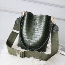 Crocodile Crossbody Bag For Women Shoulder Bag Brand Designer Women Bags Luxury PU Leather Bag Bucket Bag Handbag HPS405