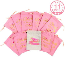 11pcs Bridal Favor Hangover Bag Bridesmaid Bride Groom Gifts For Guest Wedding Bachelorette Party Decoration