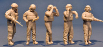 MiniArt Military Models 1/35 USMC Tank Crew (5) Kit