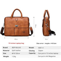 Man briefcase big size 15 inches laptop bags