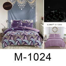 Alanna queen bedding set Luminous comforter euro pastel  sheets bed sheet king size double bedspread cover set