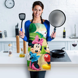 Mickey & Minnie Mouse Disney Apron For Women
