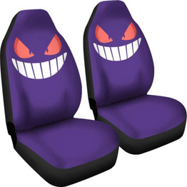 Gengar Pokemon Car Seat Covers