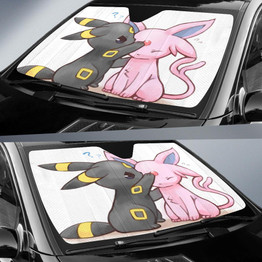 Umbreon Espeon Pokemon Auto Car Sun Shade Windshield
