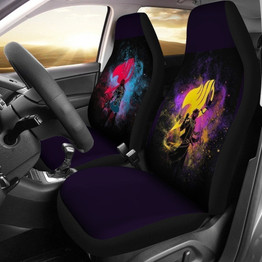 Lucy and Natsu Fairy Tail Car Seat Covers