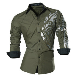 Long Sleeve Casual Slim Fit Shirt