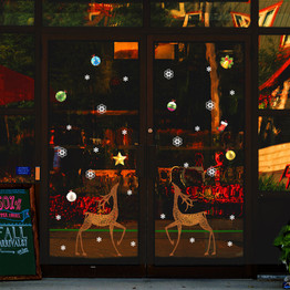 Holiday Window and Wall Decorative Stickers
