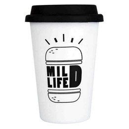 Mug with Lid & Reusable Straw