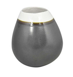 Modern decorative Ceramic Vase, Gray