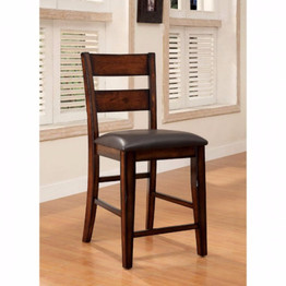 Dickinson II Cottage Counter Height Chair, Dark Cherry, Set Of 2