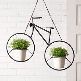 Hanging Bicycle Planter