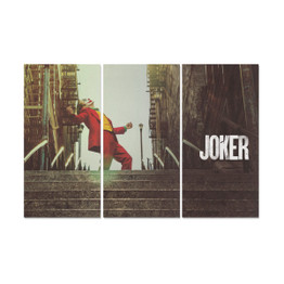 Joker Canvas Wall Art 3 Pieces Framed Wall Pictures