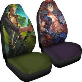 Luffy Zoro One Piece Car Seat Covers