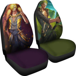 Zoro Sanji One Piece Car Seat Covers