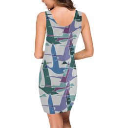 Mallard Duck  Medea Vest Dress