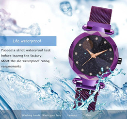 Ladies Magnetic Starry Sky Watch