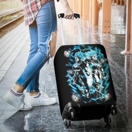 Goku Vegeta Blue Luggage Cover Protectors