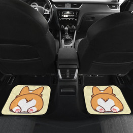 Corgi Butt Car Mats