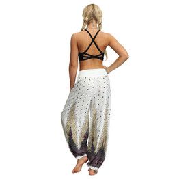 Women Casual Harem Boho Loose Hippy High Waist Pants