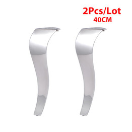 2Pcs Stainless Steel Shiny Gold Furniture Bath Tea Coffee Stool Bar Sofa Chair Leg 35CM 40CM 45CM Legs Feet S Snake European