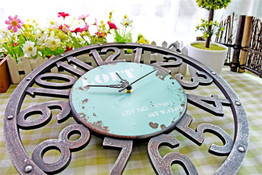 Antique Wooden Wall Clock